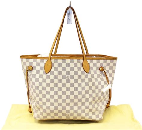 louis vuitton neverfull damier azur canvas|louis vuitton damier azur crossbody.